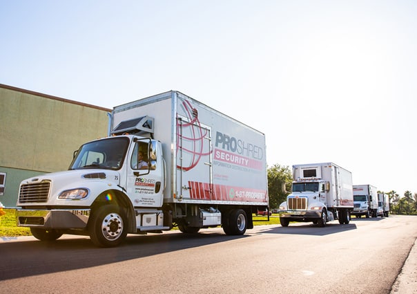 Proshred® shredding trucks