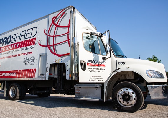 PROSHRED® shredding truck