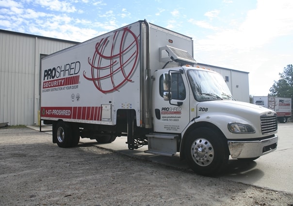 PROSHRED Raleigh Shred Truck