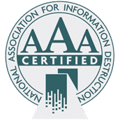 NAID AAA Certification