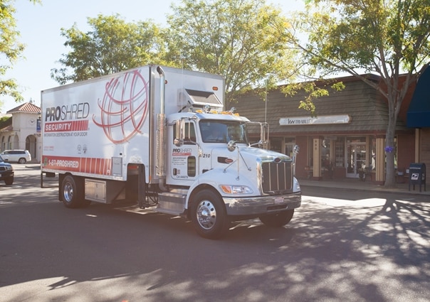 Shredding Truck