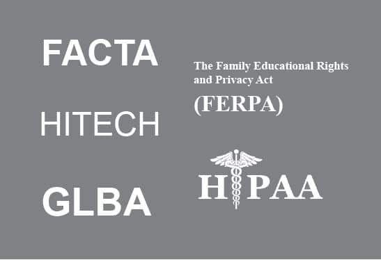 HIPAA / FACTA / GLBA