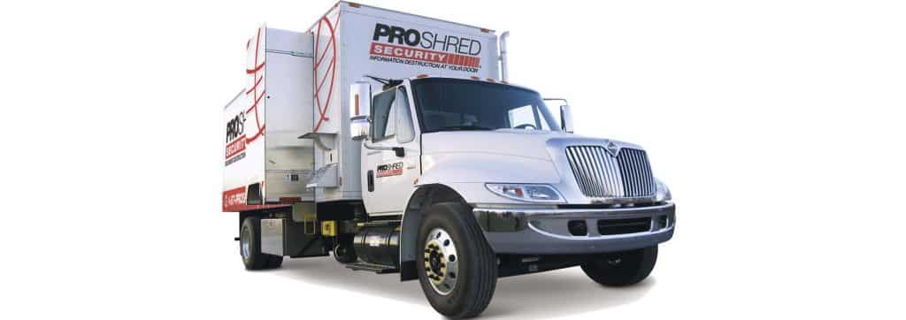 State-of-the-art mobile shredding truck