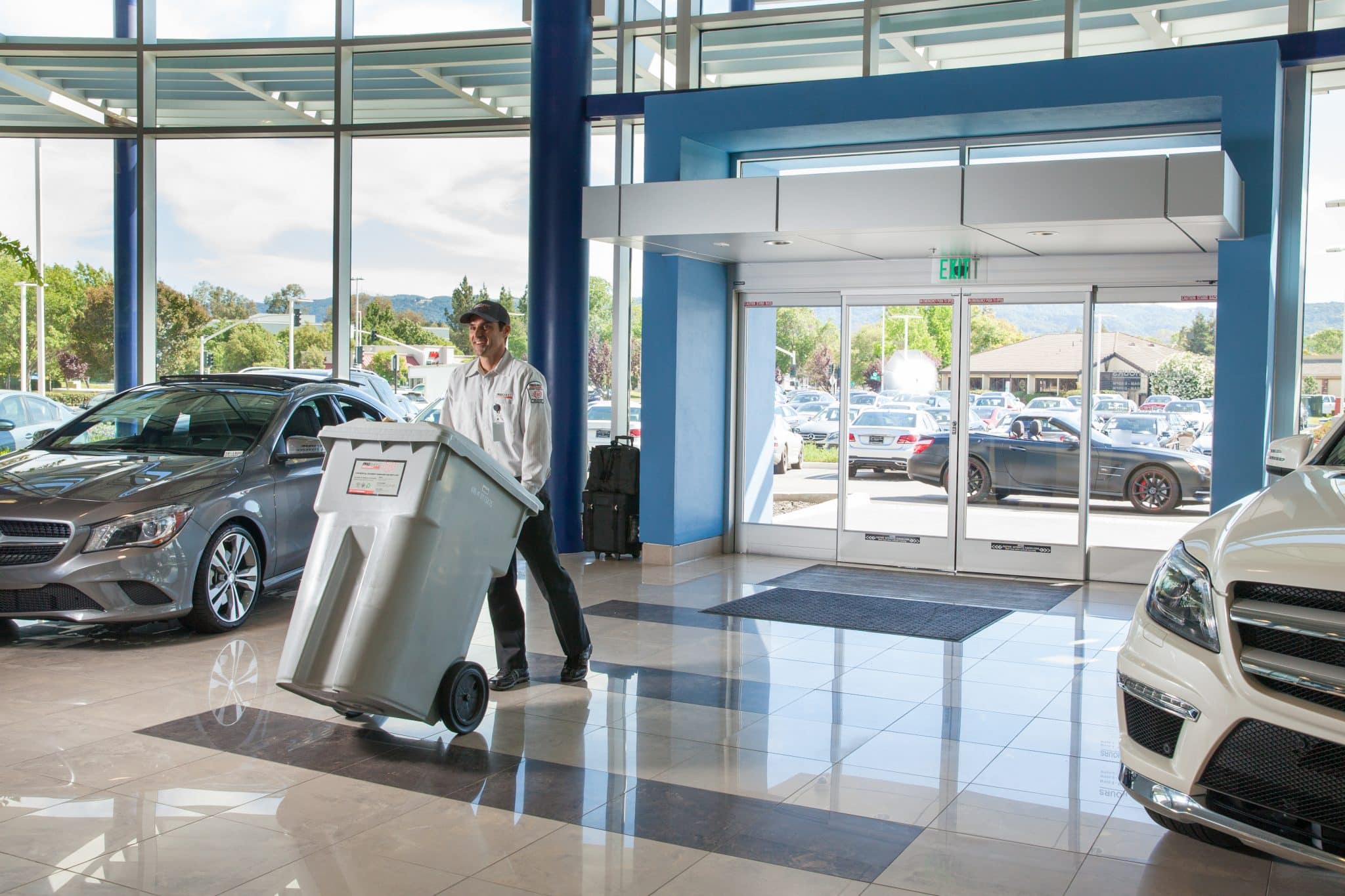 High-Volume Security Bins