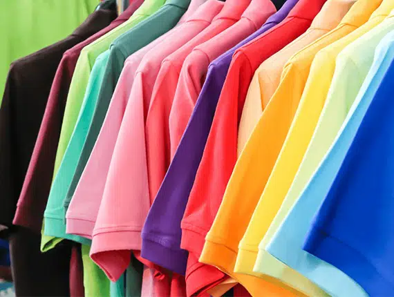 colorful t-shirts  