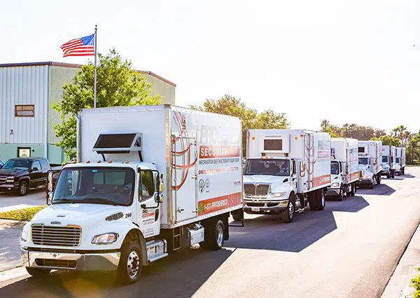 shredding truck fleet